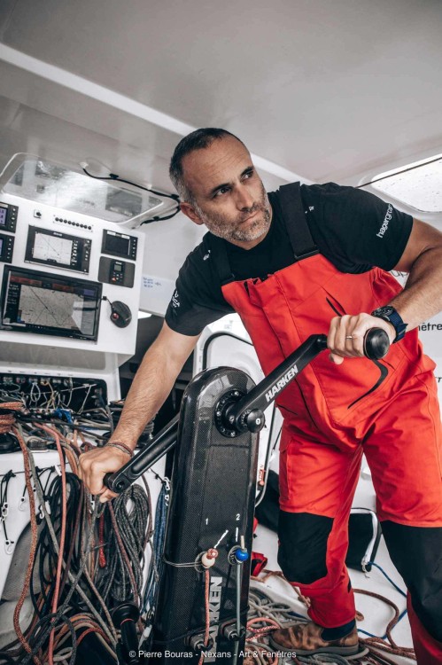 Spodnie Sztormiaki Żeglarskie Morskie Fortuna 2.0 Czerwone Marinepool