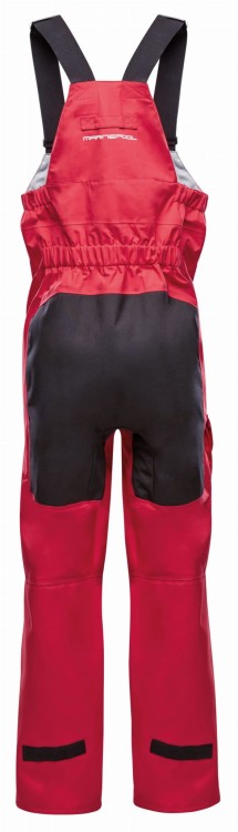 Spodnie Sztormiaki Żeglarskie Morskie Fortuna 2.0 Czerwone Marinepool