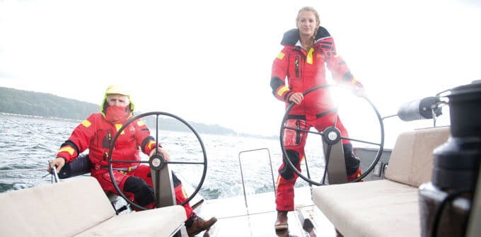 Sztormiak Komplet Żeglarski Morski Fortuna 2.0 Czerwony Marinepool